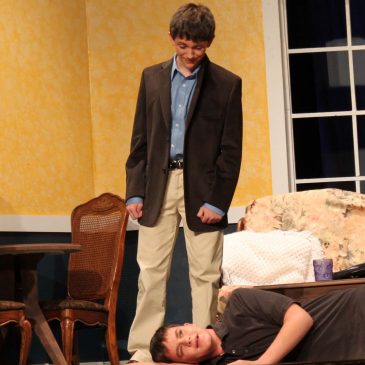 “Man On The Floor” from Sayville Players’ “Hotel Suites”